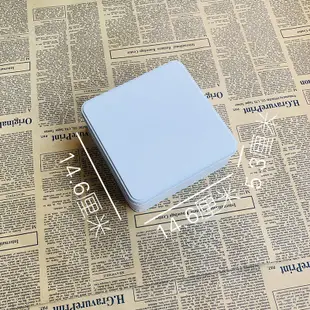 馬口鐵盒 白色 馬口鐵盒 曲奇盒 包裝盒 烘焙禮品盒 長方形收納盒 可印製