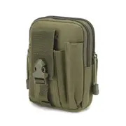 Men Multifunction Waterproof Waist Bag for Outdoor Wear ArmyGreen_One size