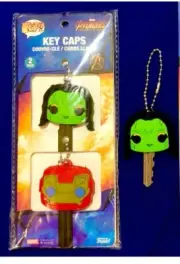 Funko Pop Marvel Key Caps Iron Man Gamora Key Cover Keychain Marvel Corps Exclus