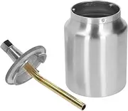 Spray Gun Cup Aluminium 1000ml Suction Feed Paint Sprayer Pot Kettle Can (2.5口径)