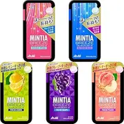 OSK Mintia Breeze 5 Assorted Types Bright Pink, Soft Blue, Fresh Lemon, Fresh Grape and Fresh Peach 30 Tablets Each