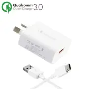 Samsung Galaxy S8/S9 + Note 9 8 Adaptive Fast Wall Charger+USB Type-C Cable 9V