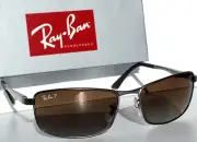 NEW Ray Ban Matte Gunmetal POLARIZED Brown Lens Sunglass RB3498 029/T5