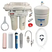 Reverse Osmosis Water Filters + Silver Carbon Anti-Bacterial Post Filter RON-4-N