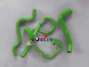 For FORD FALCON BA BF XR6 TURBO Silicone Radiator Hose kit GREEN