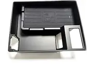 Vuzmode Car QI Wireless Charger 15W Fast Charging Case Armrest Box Phone Holder Charging Plate, for, A6 C7 A7 2014-2017 Auto Charging platecharging Phone car Wireless cha