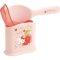在飛比找PChome24h購物優惠-小禮堂 Hello Kitty 日製 塑膠飯匙 附盒 飯勺 