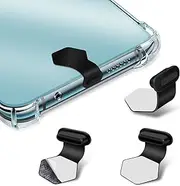 Type-C Dust Plug, 3 Pcs Pentagonal Silicone Dust Plug USB C Anti-Dust Cover Charging Port Cover Type-C Silicone Anti-Dust Plugs for Smartphone Laptop