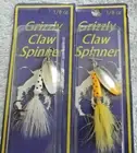 JACKSON CARDINAL FLIES - GRIZZLY CLAW SPINNER - 1/8 OZ. - FLY FISHING - NEW
