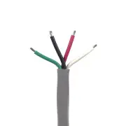 18 AWG 4 Conductor CMG Communication Cable, 300V, Unshielded, 250 ft Length