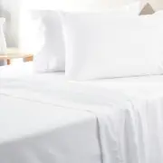 Sheridan Everyday Cotton 250tc Sheet Set - in White