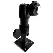 Elinz Heavy Duty Backup Monitor Mount Steel Base Plate for Trucks Buses Construction and Industrial Vehicles