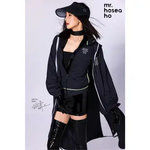 【HOII】MR.HOSEA HO 時尚輕巧遮陽帽 -黑 (時尚機能防曬涼感抗UPF50抗UV機能布)