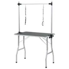 Bath Grooming Table for Dogs 2 Loops Cat Animal Adjustable Salon Vet vidaXL