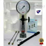 New Diesel Injector Nozzle Pop Tester 0- 600 BAR Dual Scale 0-8500 PSI Gauge AU