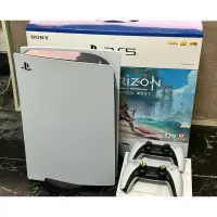 在飛比找蝦皮購物優惠-ps5 主機 雙手把 光碟版 二手 1118A