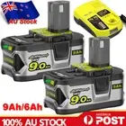 2X 18V 9.0Ah Lithium Battery For RYOBI P108 ONE+ PLUS P104 P107 P109 7.0Ah