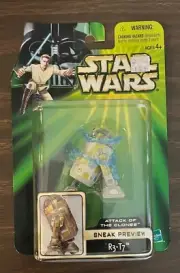 Star Wars 2001 Attack of the Clones Sneak Preview R3-T7