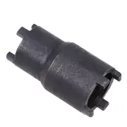Motorcycle 19mm/24mm Clutch Tool Kit Lock Nut Spanner Wrench Socket Black