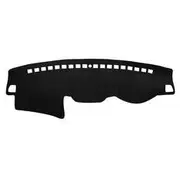 Tailored Car Accessories Suede Dashmat Black to suit Mitsubishi Triton MN 08/09 - 01/15 - 84CB SB