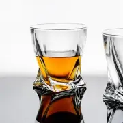 Bohemia Crystal Whisky Water Tumbler Glass 340ml 6pcs