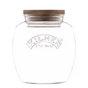 Kilner Universal Storage Jar with Acacia Lid 2L