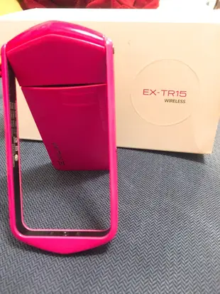 自拍神器Casio EX-TR15 桃紅