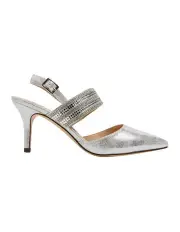 [NINA] Treena Silver Pump