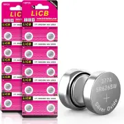 20 Pack SR626SW 377 Watch Battery,Long-Lasting & Leak-Proof,High Capacity Silver