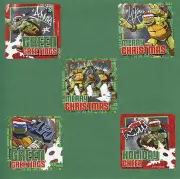 15 Teenage Mutant Ninja Turtles Christmas Winter Holiday - Large Stickers