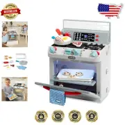First Oven Playset - Realistic Toy Kitchen with Lights, Sounds & Easy Cleanup