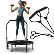 Fitness Trampoline 40" or 48" | Foldable Mini Rebounder Trampoline for Adults...