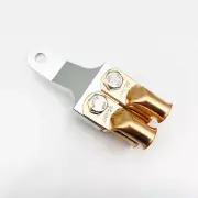 8mm Stud Hole Aluminum Alternator Set with 1/0 Lugs & Heat Shrink Tubing - 2 M8