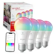 WiFi Color Changing Light Bulb, Alexa Smart Light Bulbs that Work with Alexa