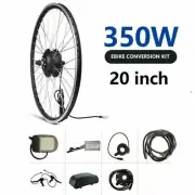 350W 36V Front Hub Motor Kit 20 Inch E-Bike Wheel KT Controller LCD5 Display