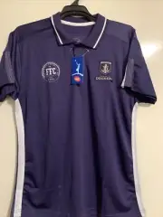AFL Fremantle Dockers Mens Premium Polo Shirt Size Medium Summer 2017 - Football
