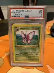 Venomoth PSA 9 MINT 1st Edition Pokemon 1999 Jungle Card #29