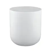 Mara White Concrete Side Table