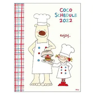 2022 日本 Greeting Life 手帳/ A6/ Coco/ 料理 eslite誠品