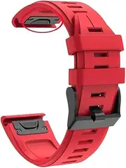 [BKUANE] 22 26mm Quick Release Silicone Wrist Strap For Garmin Fenix 6 6X Pro 5 5X Plus Enduro Descent Mk2 Fenix 7 7X Easy Fit Watchband