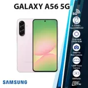 Samsung Galaxy A56 5G Android Cell Phone (Pink/12GB+256GB/Dual SIM/Unlocked)
