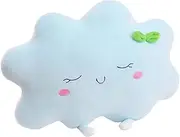 15.7'' Cloud Throw Pillow Plush Sofa Cushion Pillow Car Neck Pillow(Blue)