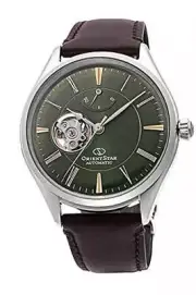 Orient Star RK-AT0202E Green Dial Mechanical Automatic Skeleton Men Watch New