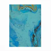 Outdoor Canvas Art - Oilver Nolan 'Caribbean Blue II' Wall Art for Outdoor Sp...