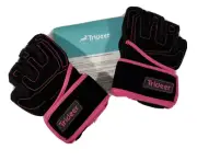Trideer Pro Grade Boxing Gloves Kickboxing Bag Gel Sparring Training Gloves sz L