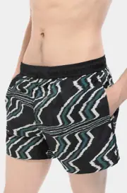 MISSONI MARE Italy Men's ZigZag Print Swim Shorts Trunks Bathing Suit L $490 NWT