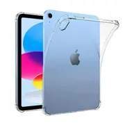 For Apple iPad 10th Gen Generation 10.9 2022 Shockproof Tough Air Cushion Gel Clear Transparent Heavy Duty Case Cover