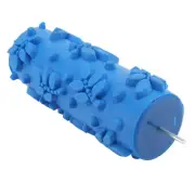 Pattern Paint Roller 5 Inch Rubber Versatile Art Texture Roller For Wall Door