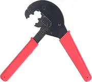 9 Inch Coax Crimping Tool,0.1in 0.359in 0.406in Accurate Hex Coax Cable Crimper Wire Crimping Tool Coaxial Compression Tool Hex Crimp Tool for F 59