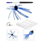 Reliable Rotary Brush Set for Thoroughly Maintaining Your For Fireplace Flue